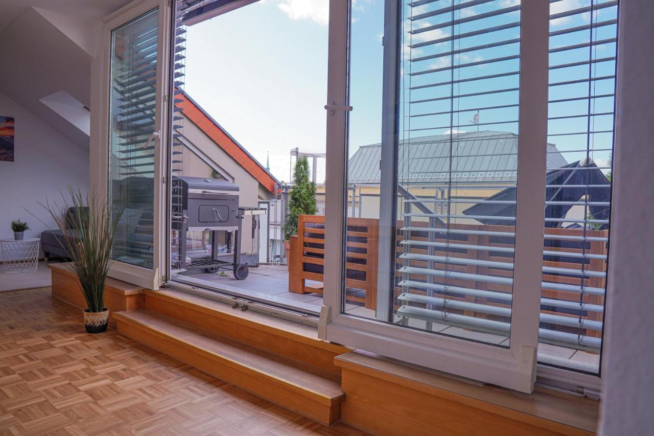 Fullhouse - Halle - Ab7 Rooftop - Bbq Grill - Elevator - Balcony Bagian luar foto