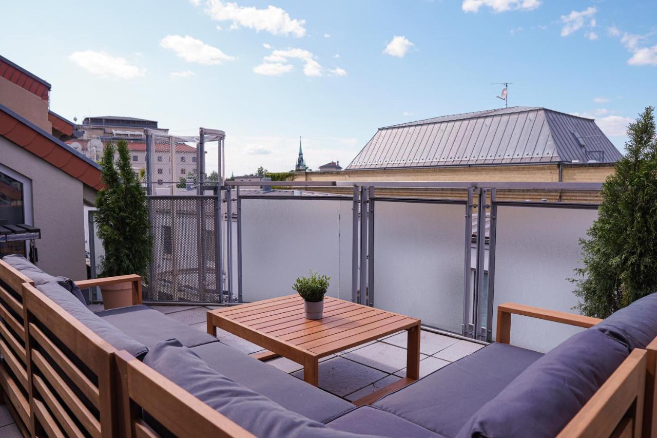 Fullhouse - Halle - Ab7 Rooftop - Bbq Grill - Elevator - Balcony Bagian luar foto