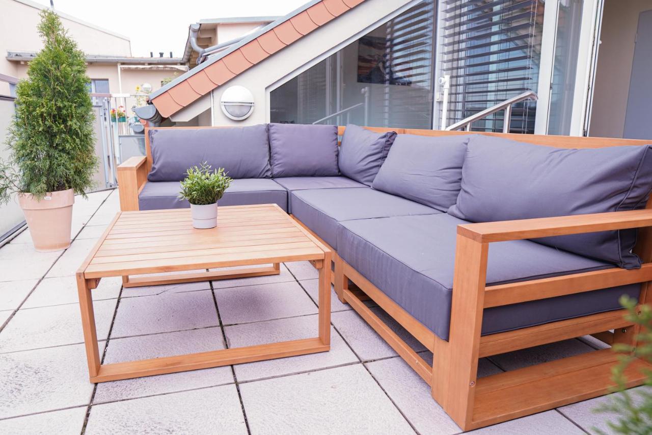 Fullhouse - Halle - Ab7 Rooftop - Bbq Grill - Elevator - Balcony Bagian luar foto